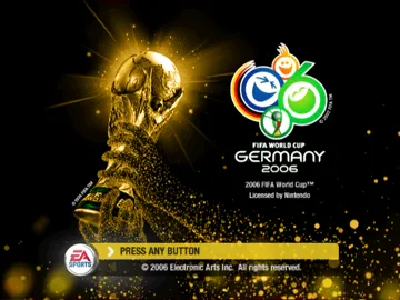 FIFA World Cup Germany 2006 screen shot title